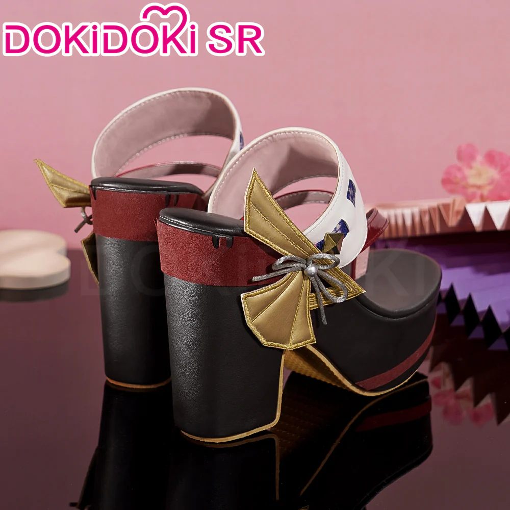 【Partially Ready For Ship】DokiDoki-SR Game Genshin Impact Yae Miko Cosplay Costume / Shoes - Image 9