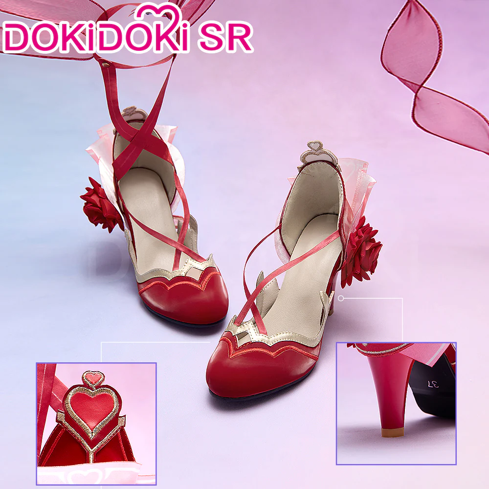 DokiDoki-SR Game Honkai Impact 3rd Cosplay Elysia Shoes Messenger of Love