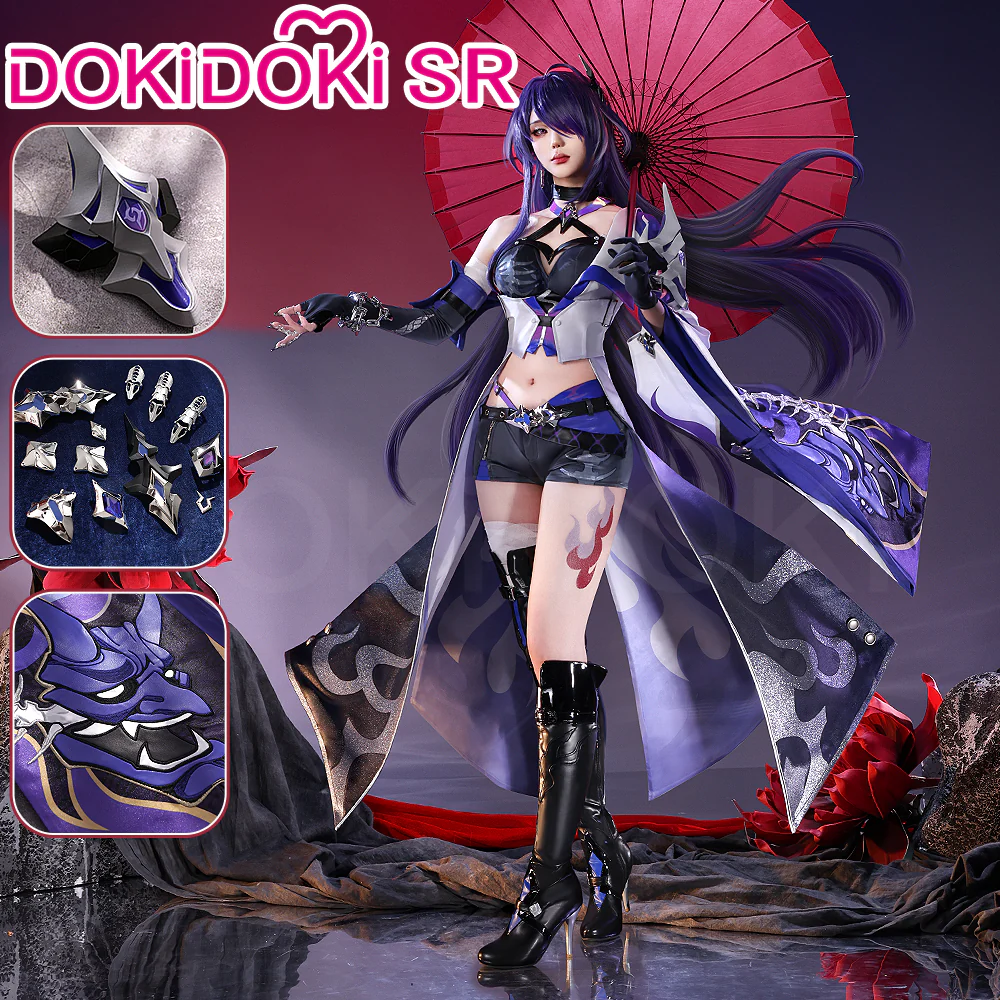 【Ready For Ship】DokiDoki-SR Game Honkai: Star Rail Cosplay Acheron Costume