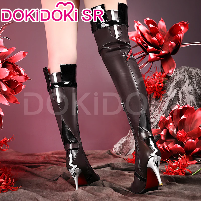 【Partially Ready For Ship】DokiDoki-SR Game Honkai: Star Rail Cosplay Acheron Shoes - Image 10