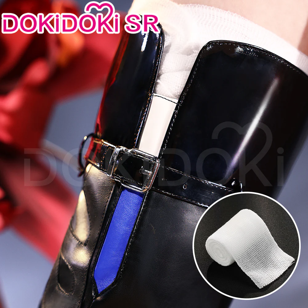 【Partially Ready For Ship】DokiDoki-SR Game Honkai: Star Rail Cosplay Acheron Shoes - Image 6