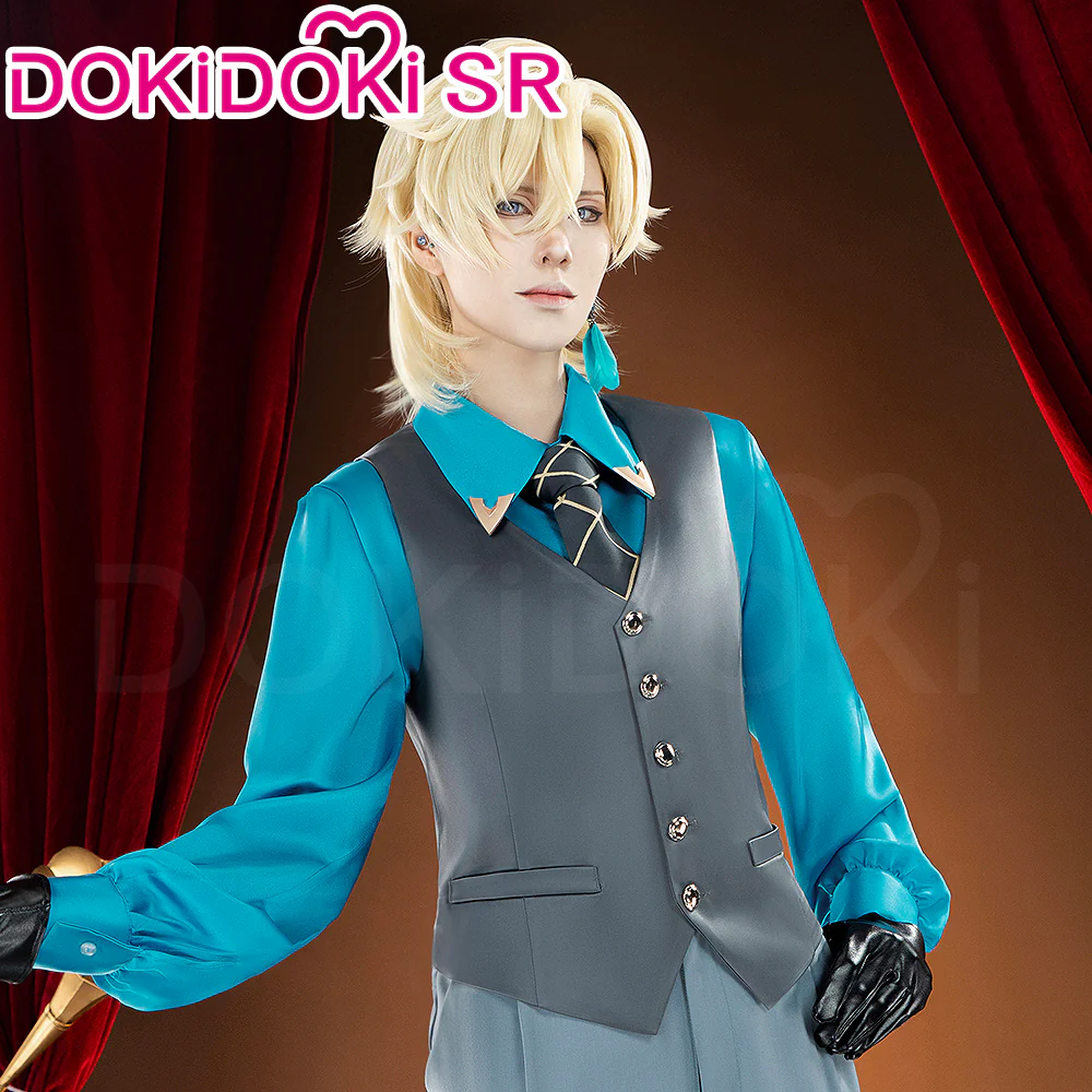 【Ready For Ship】【Last Batch】DokiDoki-SR Game Honkai: Star Rail Cosplay Aventurine Costume Shajin Suit Light Cone - Image 3