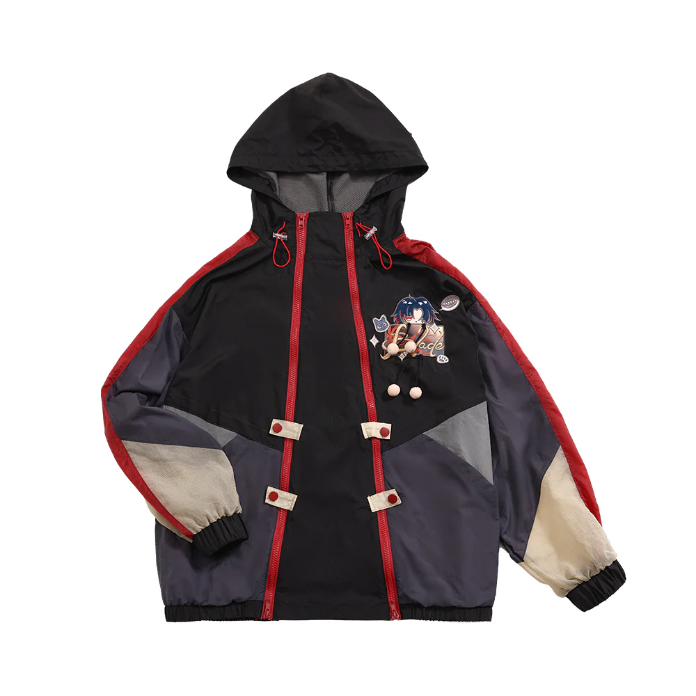 DokiDoki-SR Game Honkai: Star Rail Cosplay Costume Blade / Aventurine Doujin Casual Wear Sun Protection Clothing Summer Shajin - Image 7