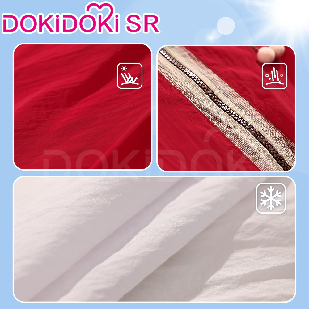 DokiDoki-SR Game Honkai: Star Rail Cosplay Hanabi / Feixiao Costume Sun Protection Jacket Sparkle Doujin Casual Wear - Image 6