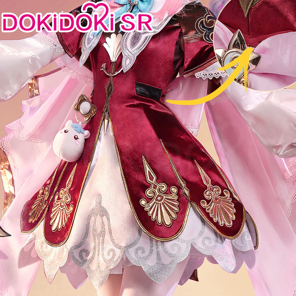 【Partially Ready For Ship】DokiDoki-SR Game Honkai: Star Rail Cosplay Hyacine Costume - Image 4