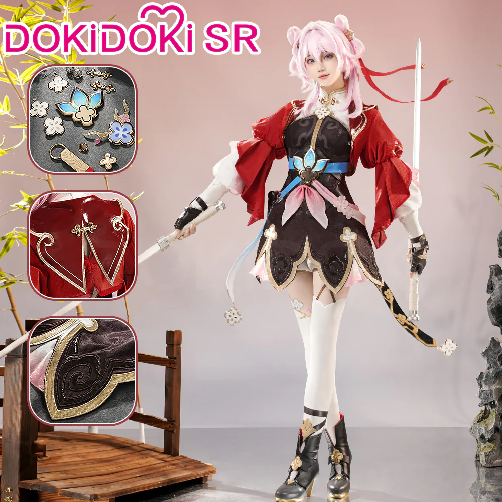 【Partially Ready For Ship】DokiDoki-SR Game Honkai: Star Rail Cosplay Imaginary Hunt March 7th Costume XianZhou SP