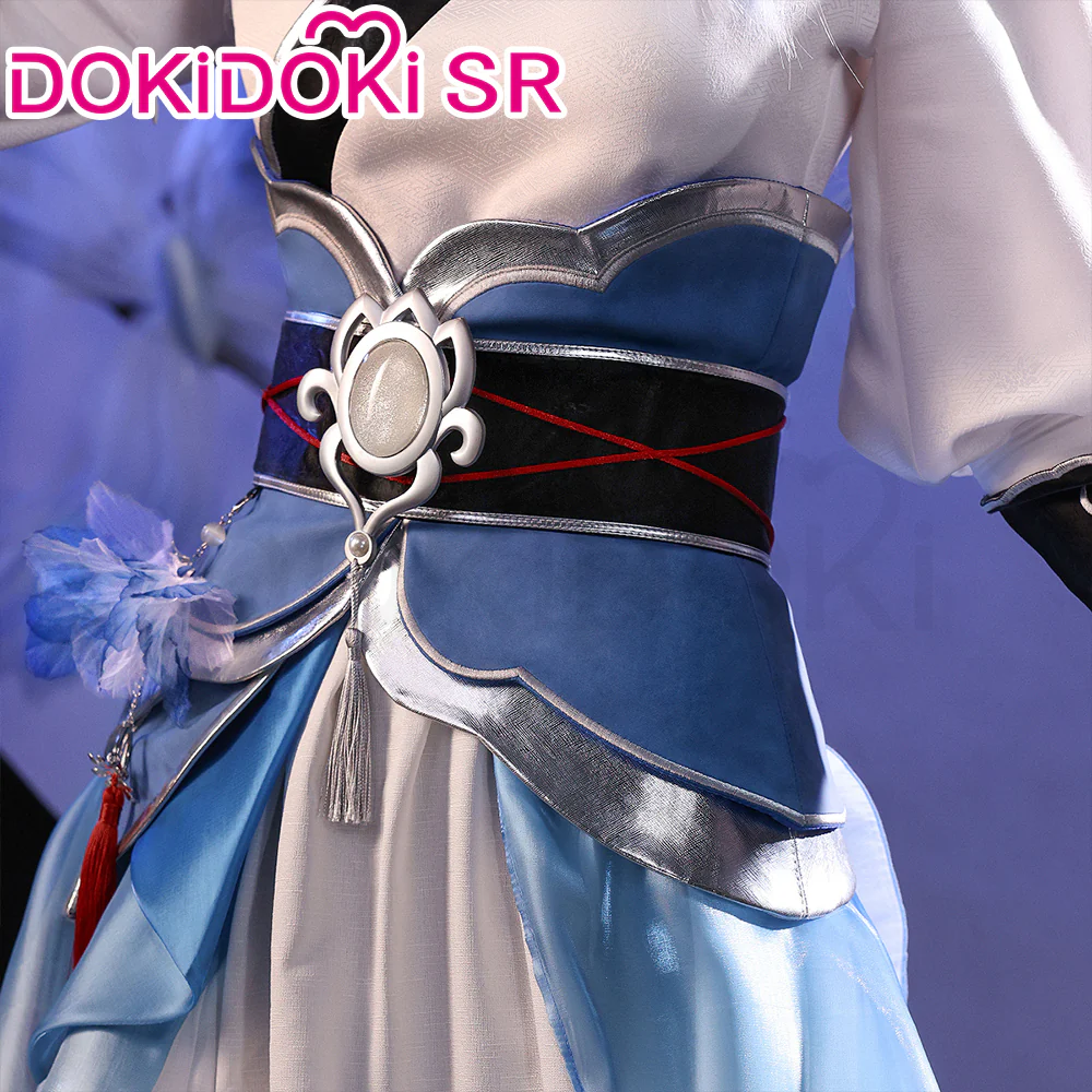 DokiDoki-SR Game Honkai: Star Rail Cosplay Jing Liu Cosplay Costume Jingliu Doujin Flower Fairy Dancing - Image 2