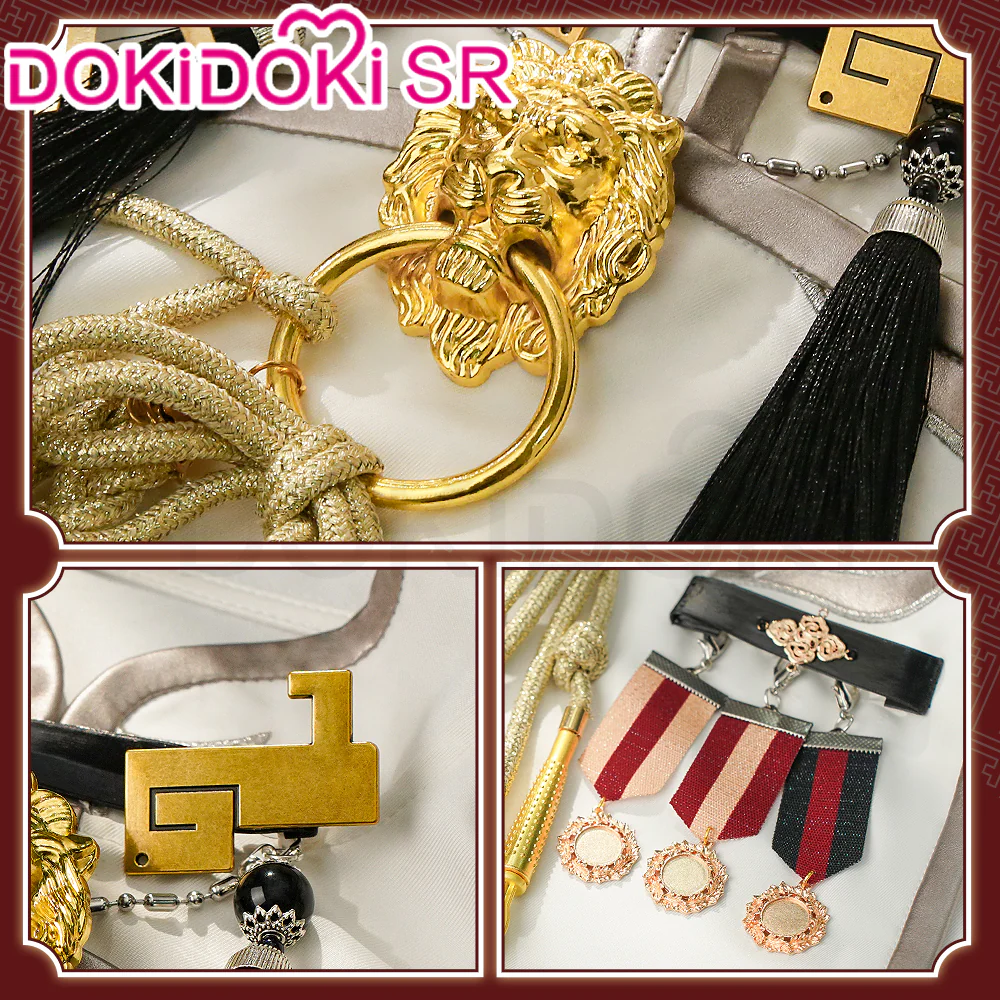 【Size S-XL】DokiDoki-SR Game Honkai: Star Rail Cosplay Jingyuan Costume The Warrior Doujin Jing Yuan - Image 5
