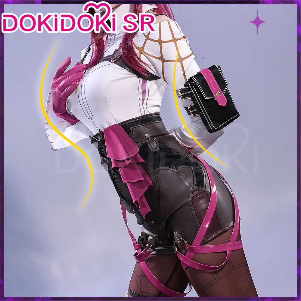【Partially Ready For Ship】DokiDoki-SR Game Honkai: Star Rail Cosplay Kafka Cosplay Costume / Shoes - Image 3