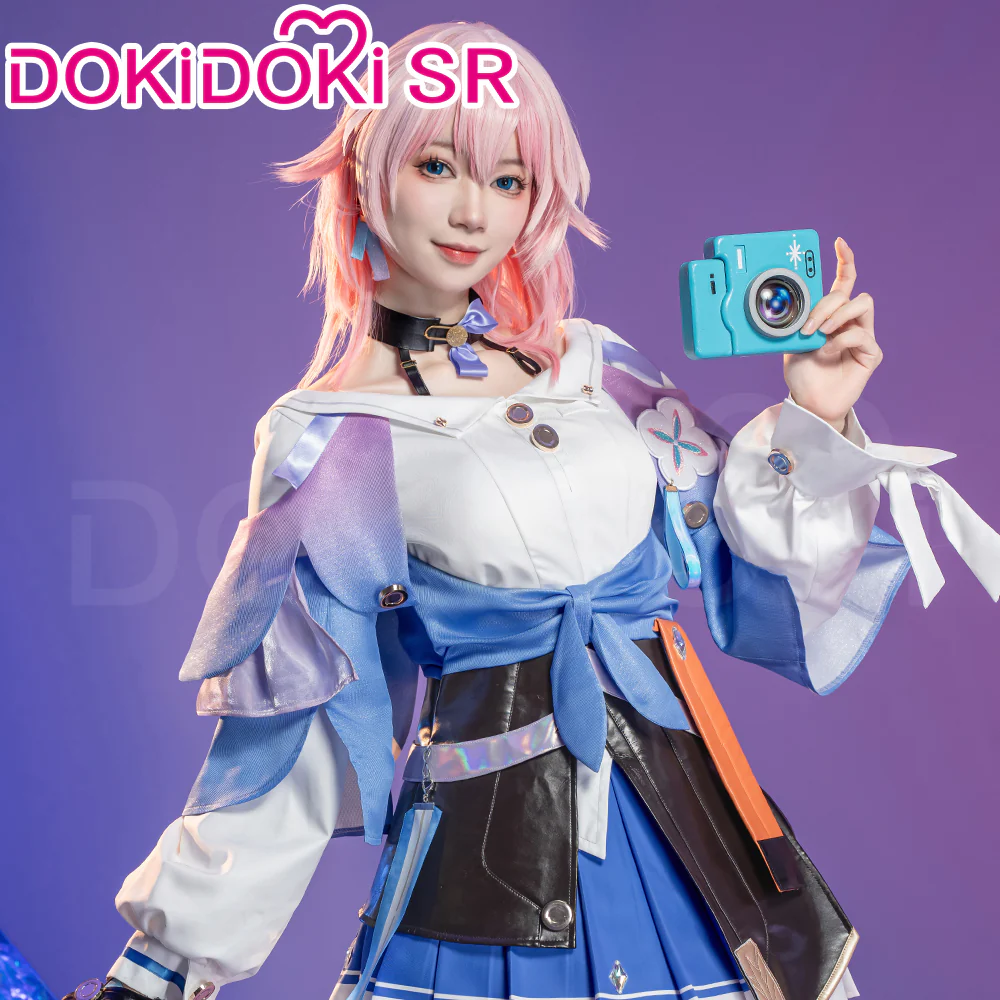 DokiDoki-SR Game Honkai: Star Rail Cosplay March 7th Costume - Image 2