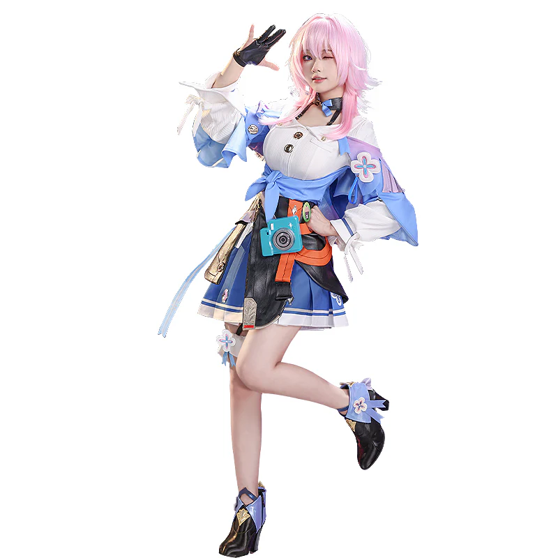 【Ready For Ship】DokiDoki-SR Game Honkai: Star Rail Cosplay March 7th Cosplay Costume / Shoes - Image 14