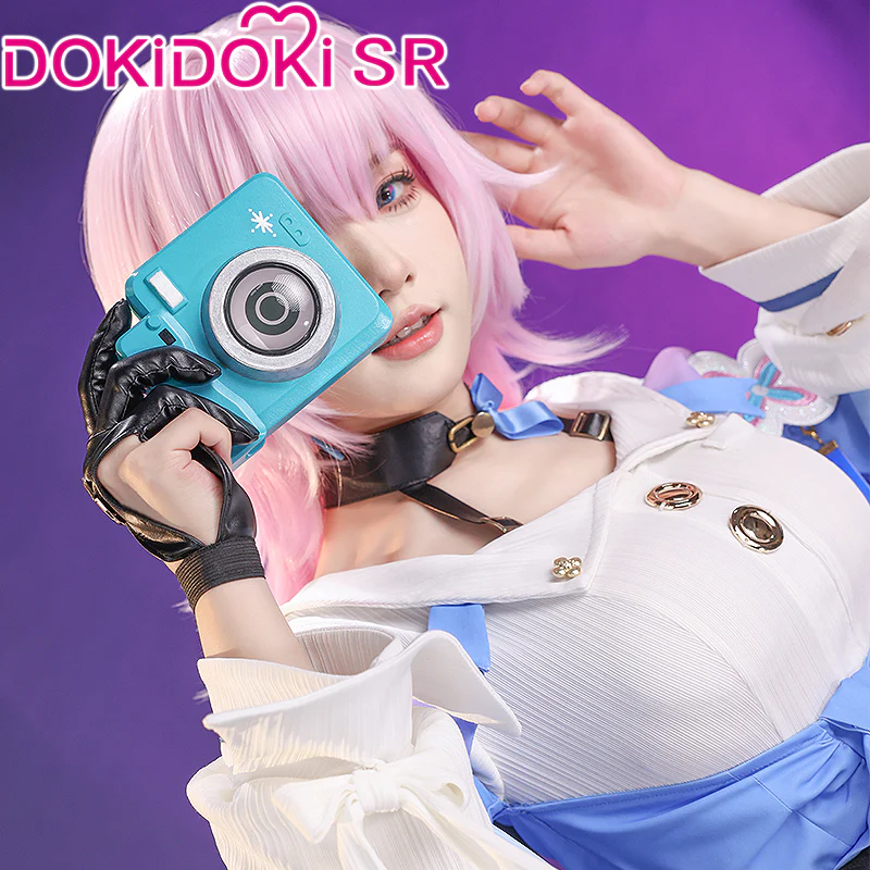 【Ready For Ship】DokiDoki-SR Game Honkai: Star Rail Cosplay March 7th Cosplay Costume / Shoes - Image 3