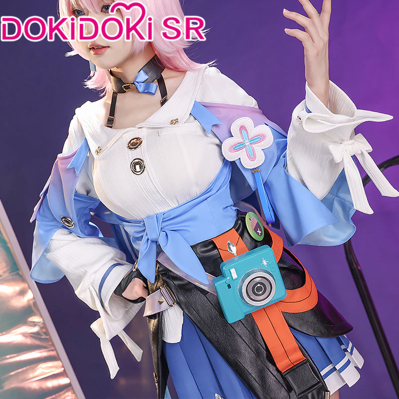 【Ready For Ship】DokiDoki-SR Game Honkai: Star Rail Cosplay March 7th Cosplay Costume / Shoes - Image 4
