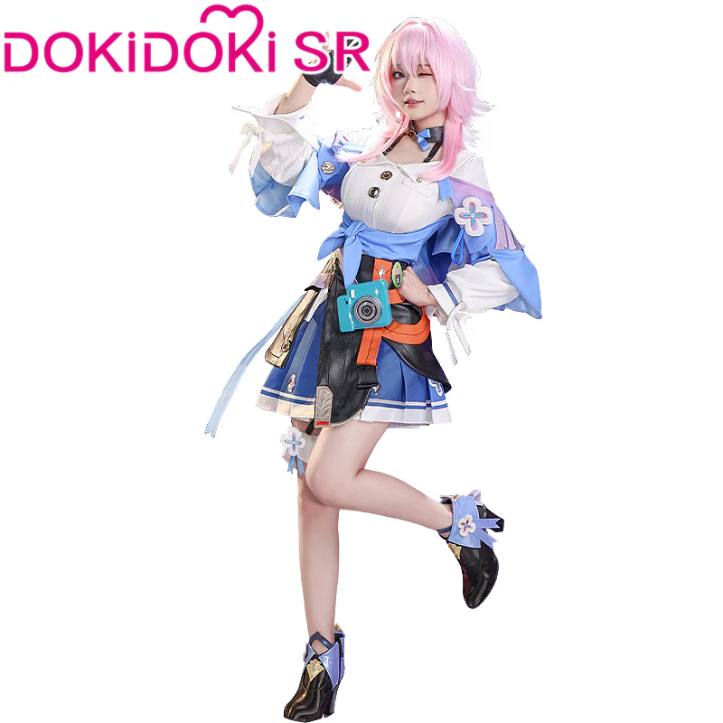 【Ready For Ship】DokiDoki-SR Game Honkai: Star Rail Cosplay March 7th Cosplay Costume / Shoes - Image 6