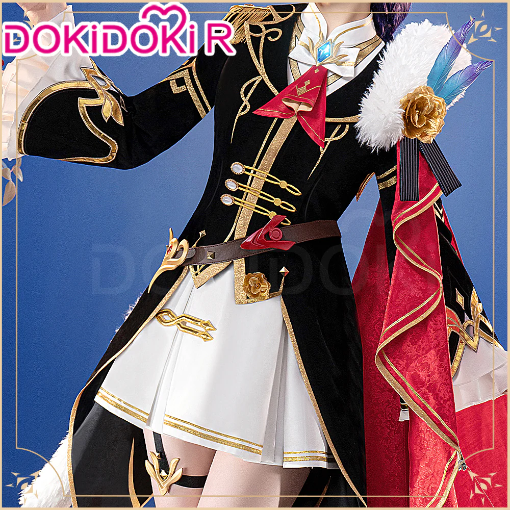 【in stock】DokiDoki-R Game Honkai Impact 3 Cosplay Raiden Mei Cosplay Costume / Boots Nocturne Ablaze - Image 3