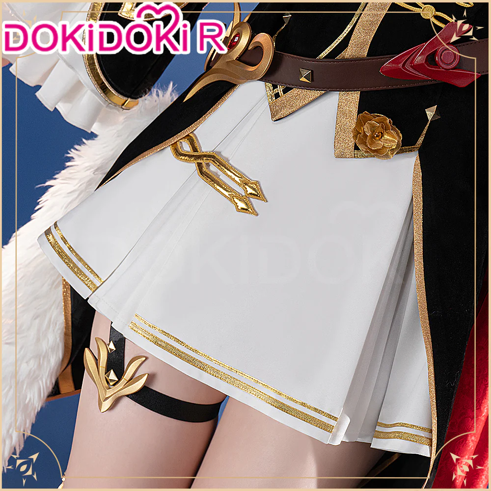 【in stock】DokiDoki-R Game Honkai Impact 3 Cosplay Raiden Mei Cosplay Costume / Boots Nocturne Ablaze - Image 4