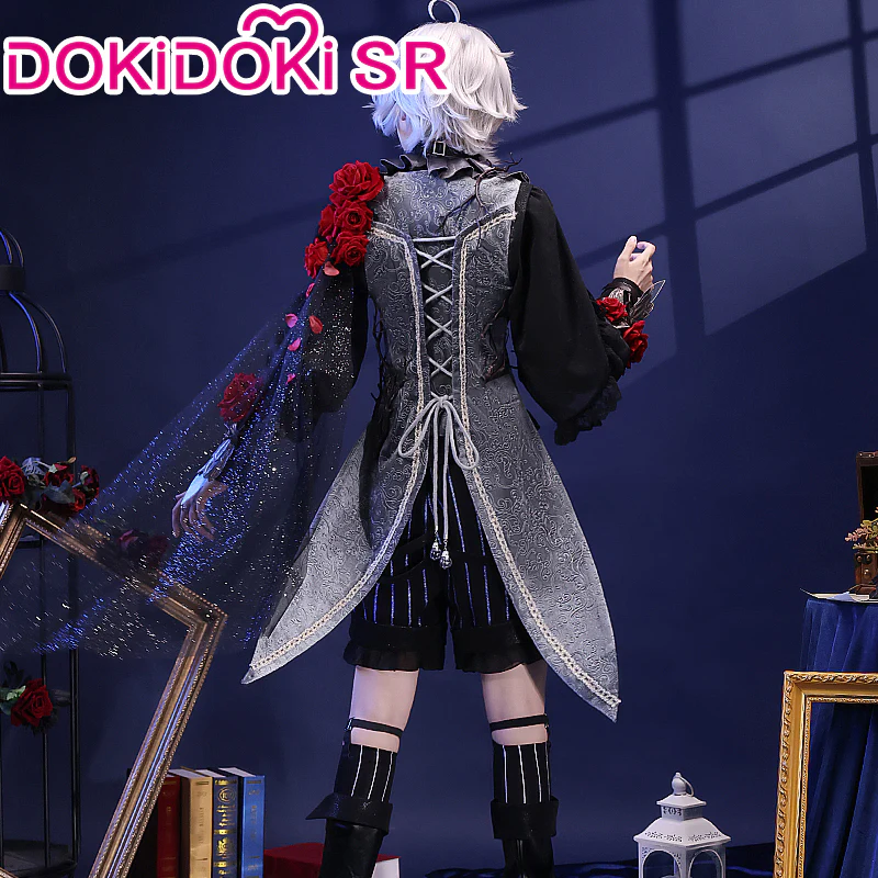 DokiDoki-SR Game Identity Ⅴ Cosplay Luminary Emil Cosplay Costume/ Wig Patient idv - Image 3
