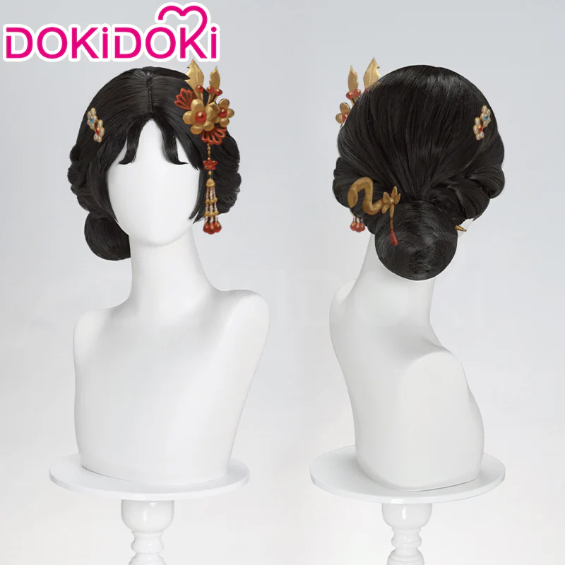 Dokidoki-SR Game Identity Ⅴ Cosplay Michiko Cosplay Costume / Wig Geisha Lady Thirteen Idv - Image 5