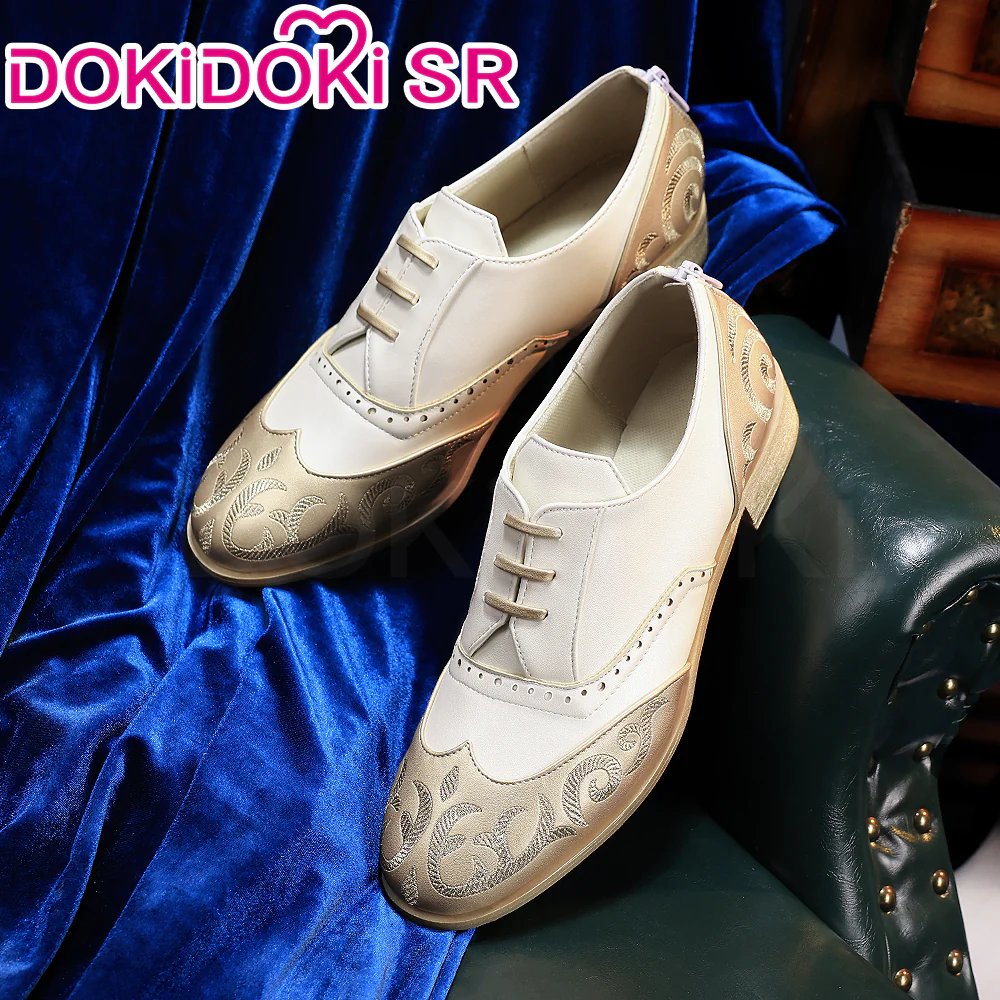 【Last Batch】DokiDoki Game Identity Ⅴ Cosplay Xie Bian Shoes Qilin of the East idv White Bai Wu Chang Xiebian - Image 2