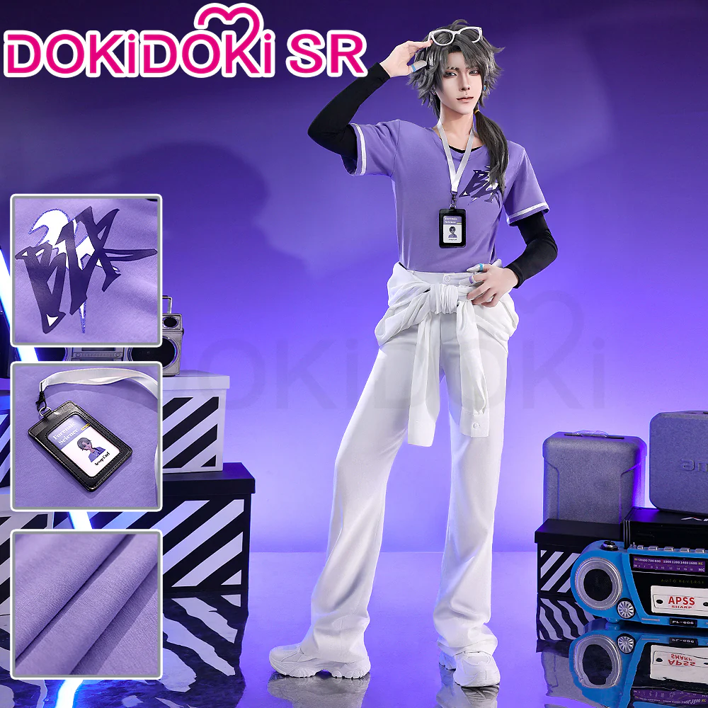 DokiDoki-SR Game Identity V Cosplay BLK.AESOP Costume Embalmer Aesop Carl
