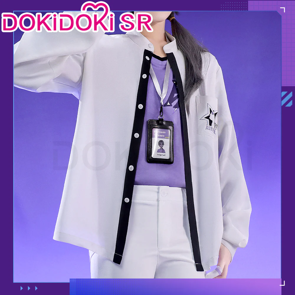 DokiDoki-SR Game Identity V Cosplay BLK.AESOP Costume Embalmer Aesop Carl - Image 2