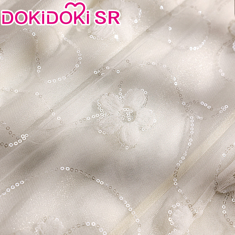 DokiDoki-SR Game Identity V Cosplay Little Girl Eurydice Costume / Wig idv - Image 5