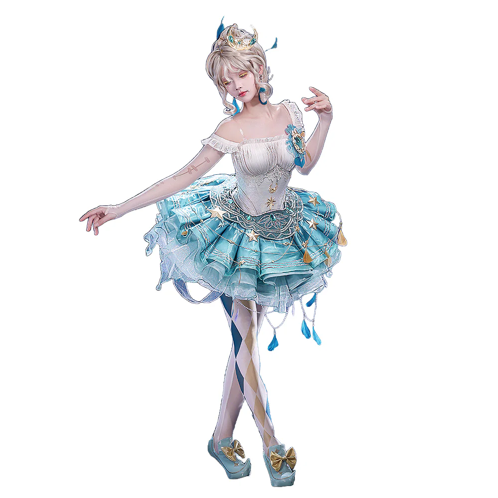【Glowing】Dokidoki-SR Game Identity V Cosplay Margaretha Zelle Female Dancer Costume  Drifting Moonlight Idv - Image 5