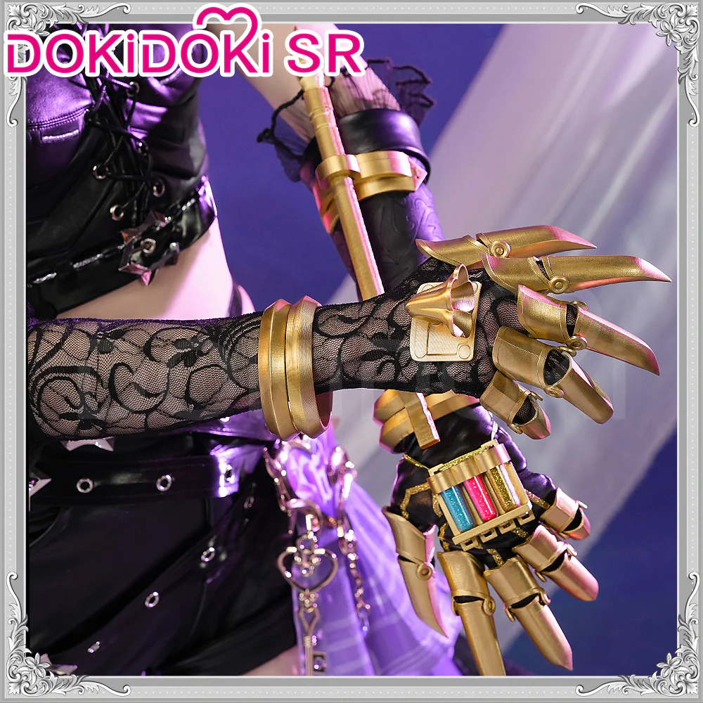 DokiDoki-SR Game Identity V Cosplay Mechanic LOCK CORE Costume Composer idv  Farewell Phantom Girl - Image 2
