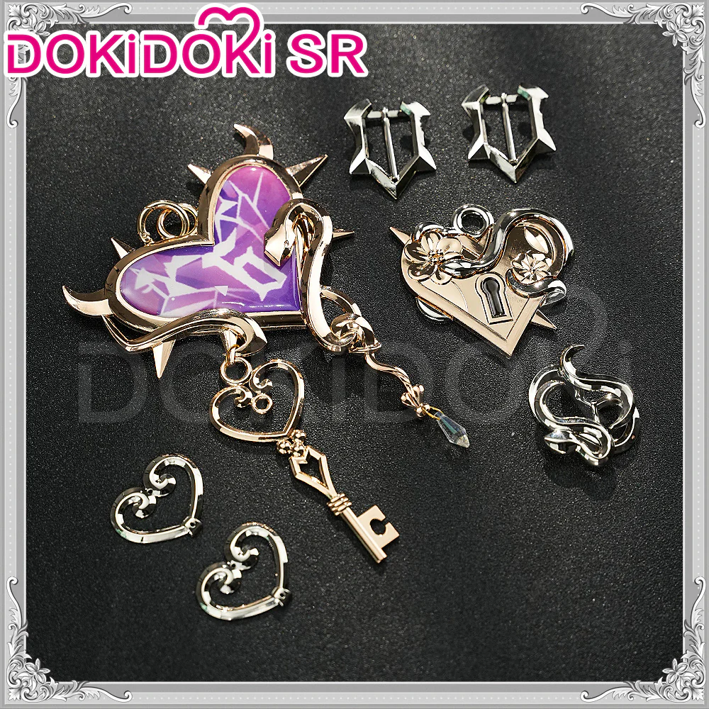 DokiDoki-SR Game Identity V Cosplay Mechanic LOCK CORE Costume Composer idv  Farewell Phantom Girl - Image 4