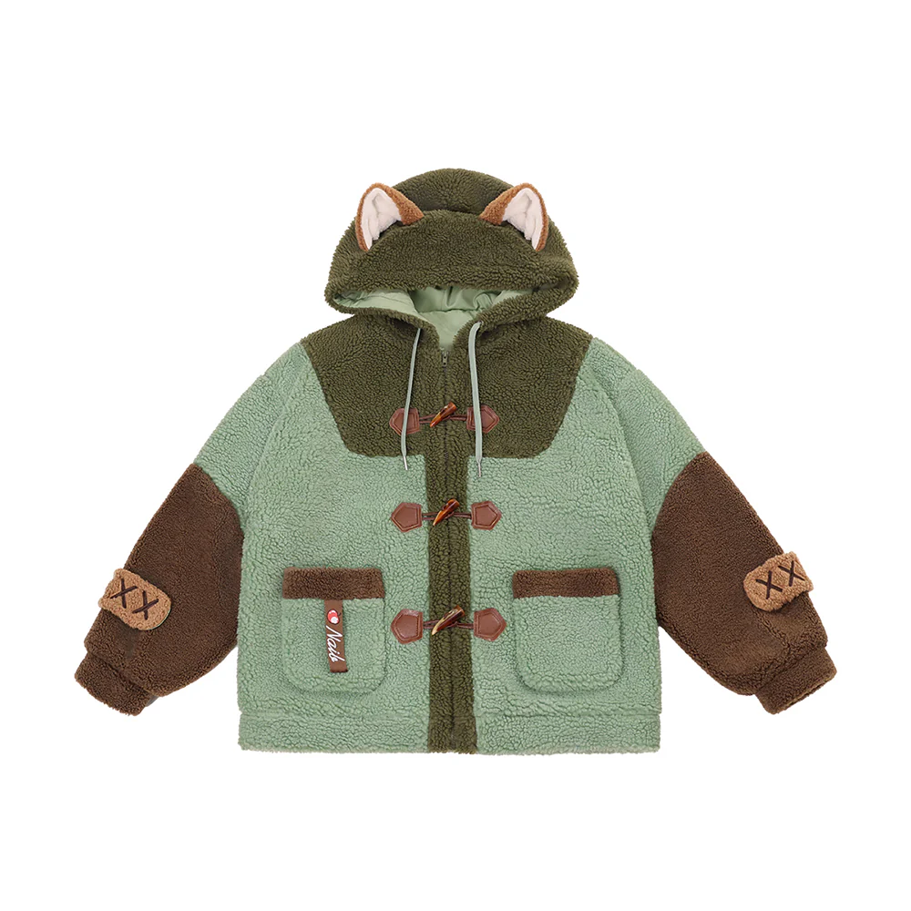 DokiDoki-SR Game Identity V Cosplay Naib Subedar / Eli Clark Costume Winter Casual Wear Furry Coat idv - Image 12
