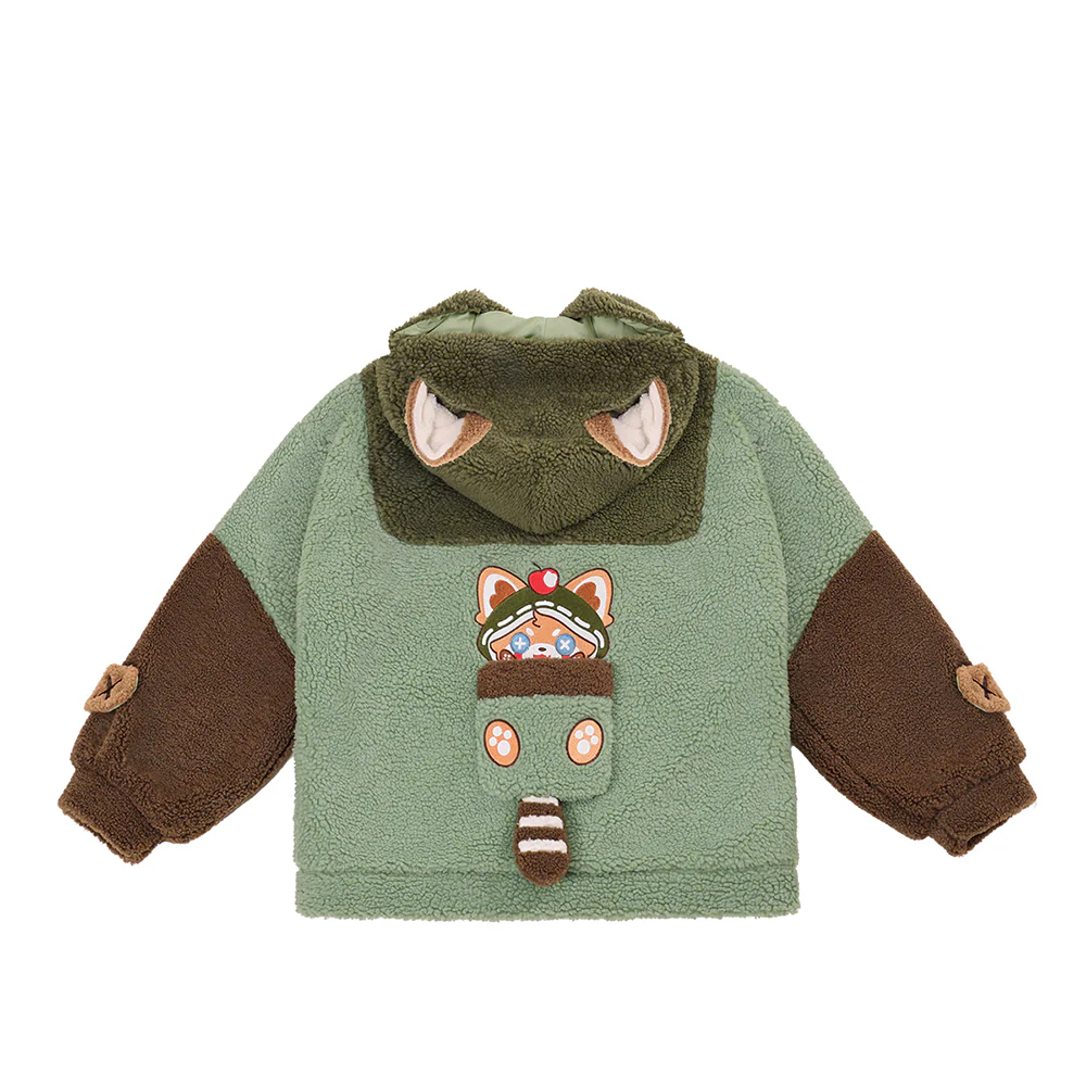 DokiDoki-SR Game Identity V Cosplay Naib Subedar / Eli Clark Costume Winter Casual Wear Furry Coat idv - Image 13