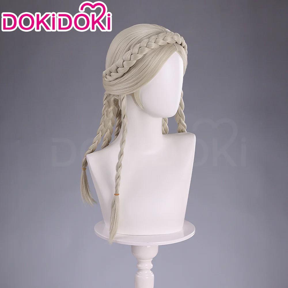 DokiDoki-SR Game Identity V Cosplay Perfumer Vera Nair Costume / Wig Judith the Dove - Image 8