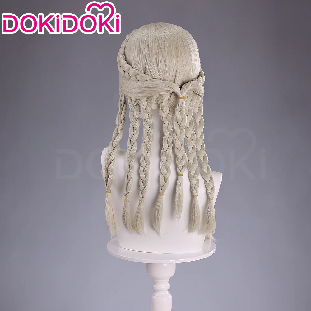 DokiDoki-SR Game Identity V Cosplay Perfumer Vera Nair Costume / Wig Judith the Dove - Image 9