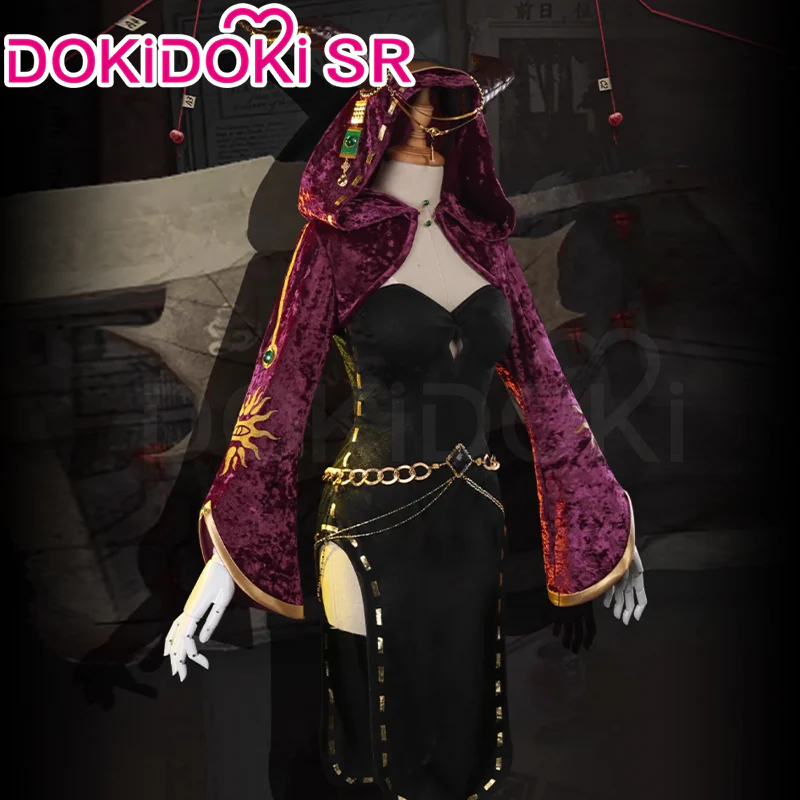 【LAST BATCH】Dokidoki-SR Game Identity V Cosplay Priestess Fiona Gilman Costume / Wig Idv