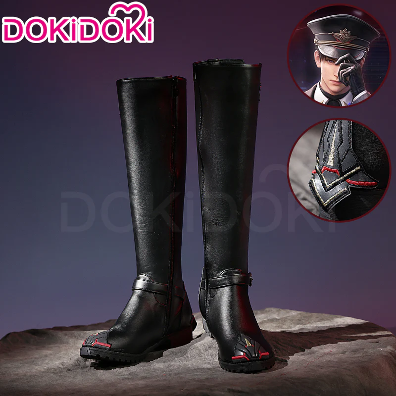【Costume Ready For Ship】DokiDoki-SR Game Love And Deepspace Cosplay Caleb Costume / Shoes Pilots - Image 11