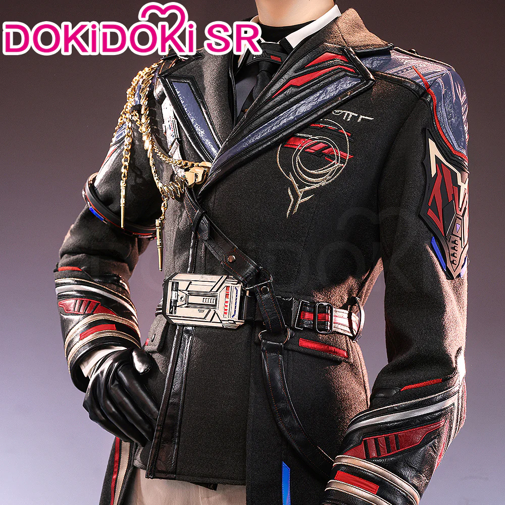 【Costume Ready For Ship】DokiDoki-SR Game Love And Deepspace Cosplay Caleb Costume / Shoes Pilots - Image 2