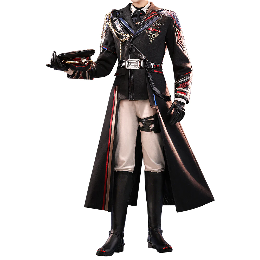 【Costume Ready For Ship】DokiDoki-SR Game Love And Deepspace Cosplay Caleb Costume / Shoes Pilots - Image 5