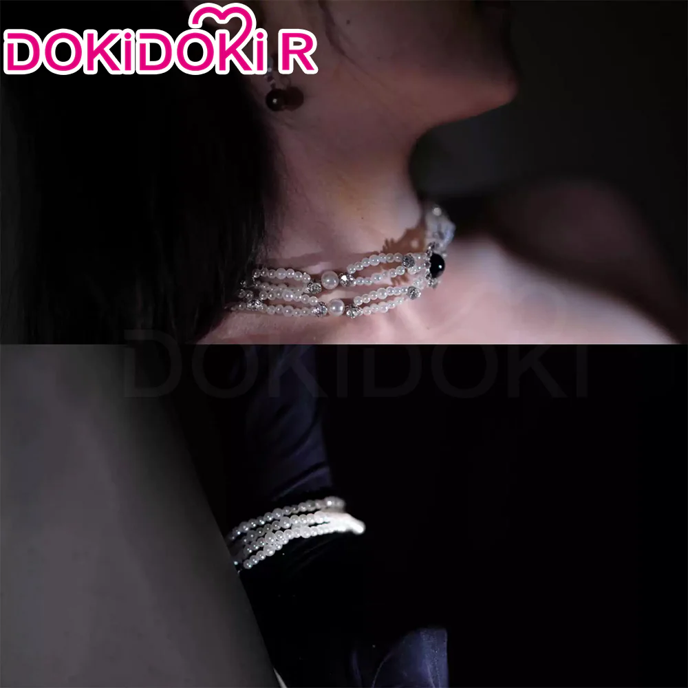 【In Stock】【Size XS-2XL】DokiDoki-R Game Love and Deepspace Cosplay Protagonist Costume / Jewellery Soaked Night / Melted Glow - Image 14