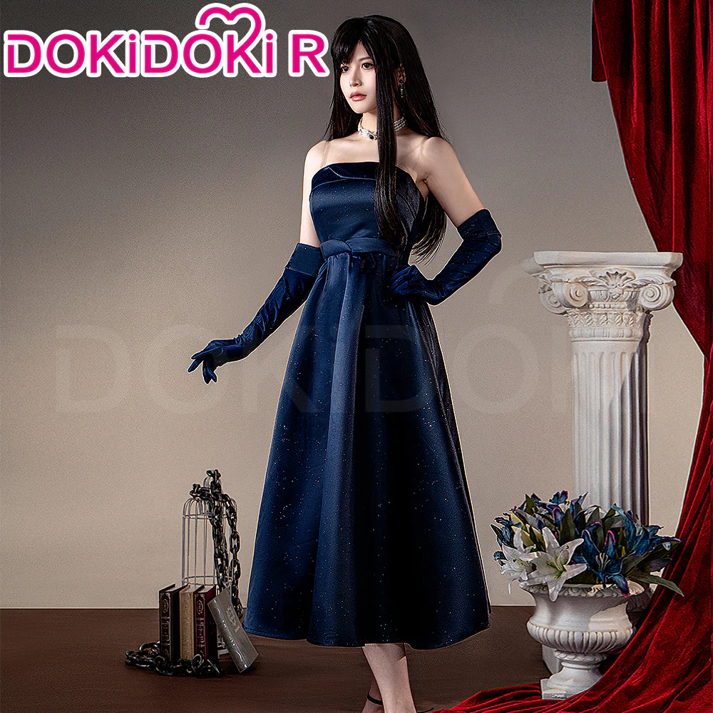 【In Stock】【Size XS-2XL】DokiDoki-R Game Love and Deepspace Cosplay Protagonist Costume / Jewellery Soaked Night / Melted Glow - Image 2