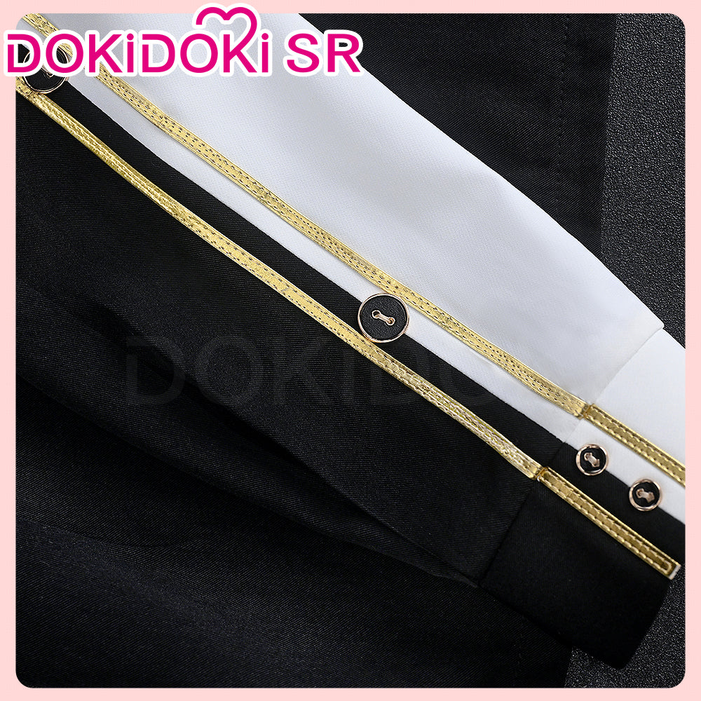 【Ready For Ship】DokiDoki-SR Game Love and Deepspace Cosplay Rafayel Costume Red Maple Leaves Red Sweater - Image 5