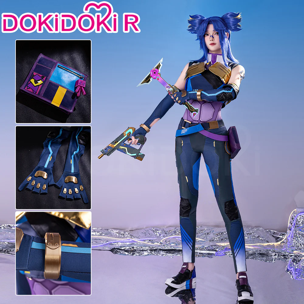 DokiDoki-R Game Valorant Cosplay Neon Costume