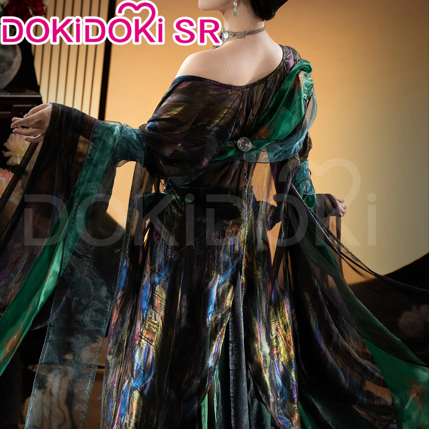 DokiDoki-SR Game Where Winds Meet Cosplay Floral Reverie Sect Uniform Costume Zui Hua Yin Zuihuayin - Image 3