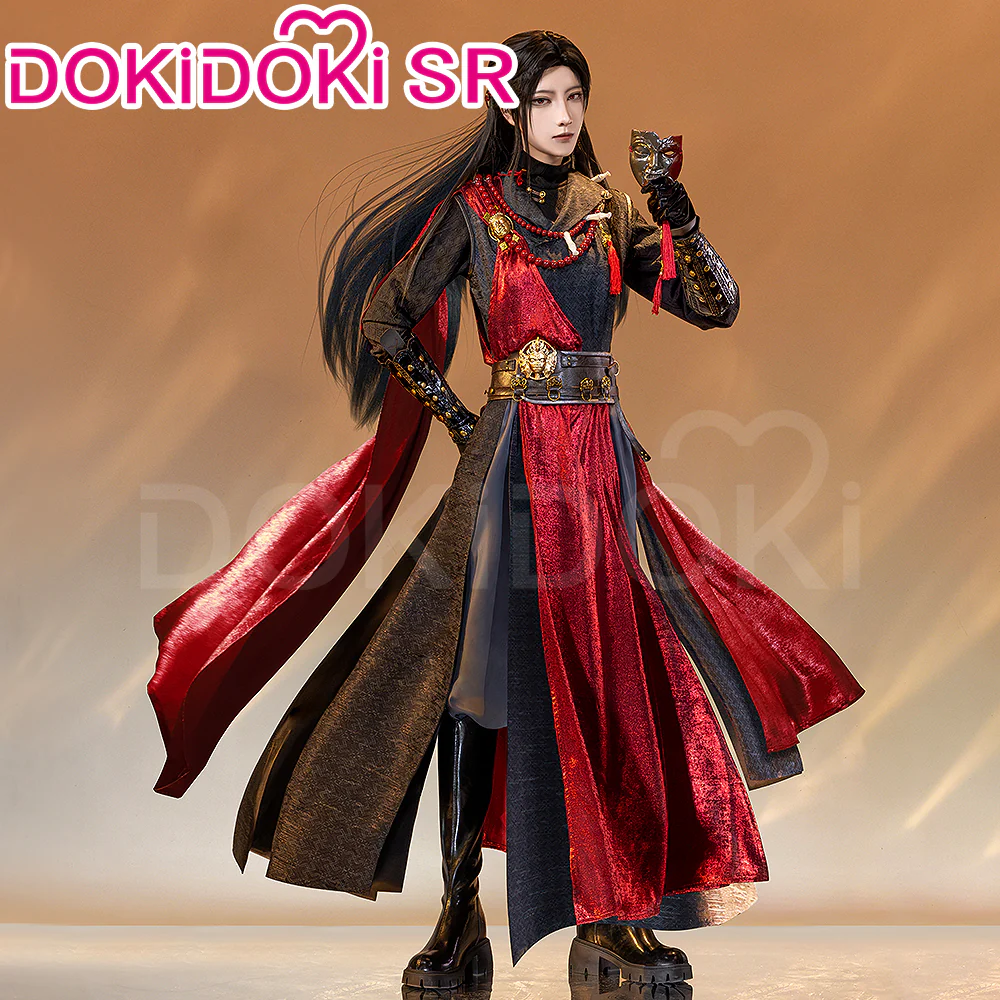 DokiDoki-SR Game Where Winds Meet Cosplay Midnight Blades Sect Female Uniform Costume San Geng Tian Sangengtian - Image 2