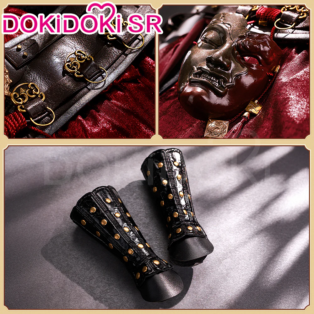 DokiDoki-SR Game Where Winds Meet Cosplay Midnight Blades Sect Female Uniform Costume San Geng Tian Sangengtian - Image 3