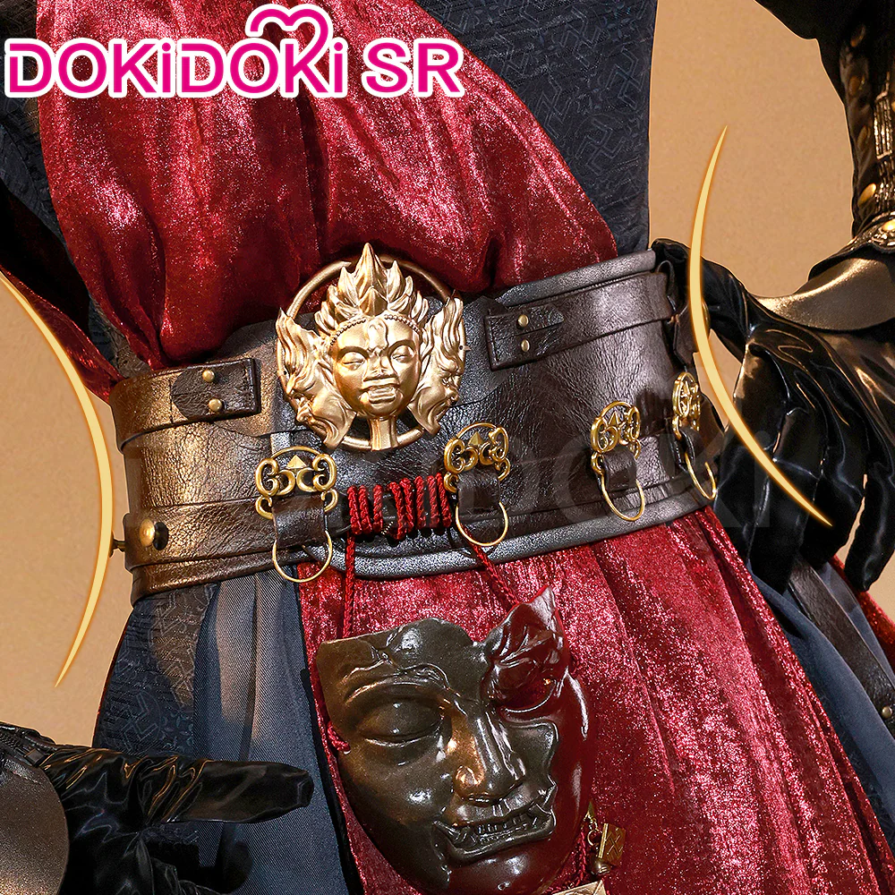 DokiDoki-SR Game Where Winds Meet Cosplay Midnight Blades Sect Female Uniform Costume San Geng Tian Sangengtian - Image 4