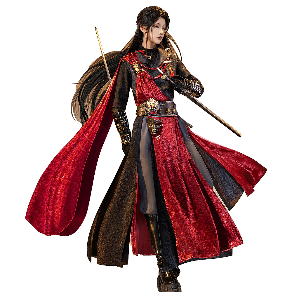 DokiDoki-SR Game Where Winds Meet Cosplay Midnight Blades Sect Female Uniform Costume San Geng Tian Sangengtian - Image 6