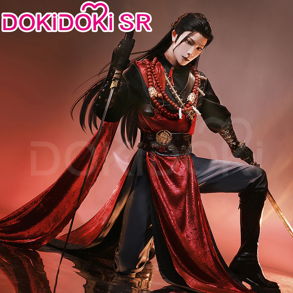 DokiDoki-SR Game Where Winds Meet Cosplay Midnight Blades Male Uniform Costume SanGengTian HuoZhaiSanGeng - Image 2
