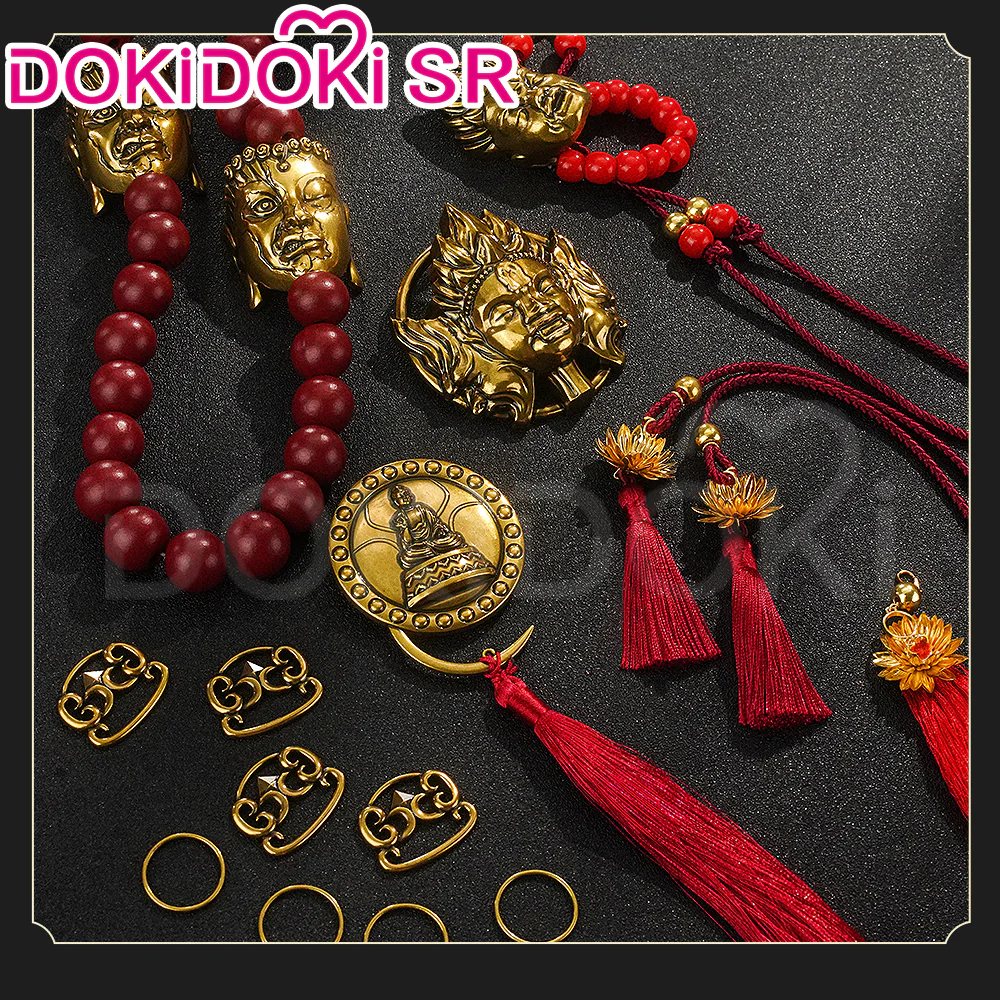 DokiDoki-SR Game Where Winds Meet Cosplay Midnight Blades Male Uniform Costume SanGengTian HuoZhaiSanGeng - Image 6