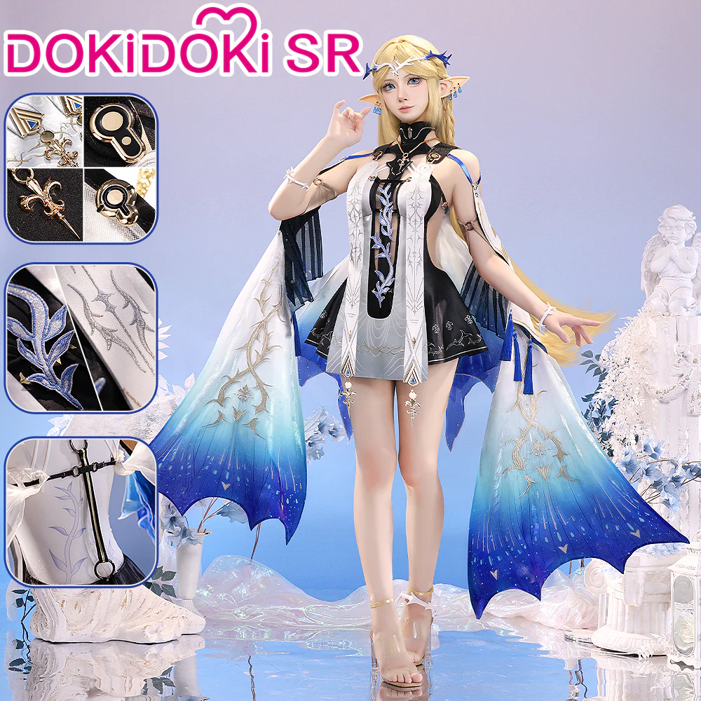 【Ready For Ship】DokiDoki-SR Game Wuthering Waves Cosplay Cartethyia Costume