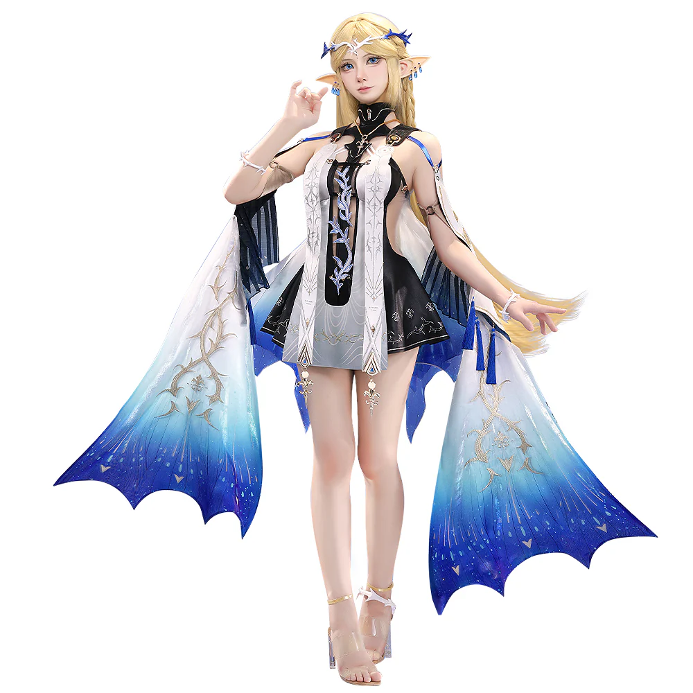 【Ready For Ship】DokiDoki-SR Game Wuthering Waves Cosplay Cartethyia Costume - Image 5